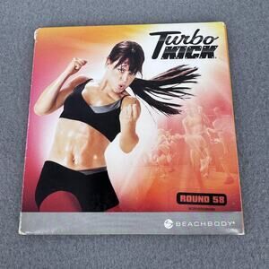 Turbo Kick Round 58 Beachbody‎ Workout DVD & Music CD Fitness Program Set